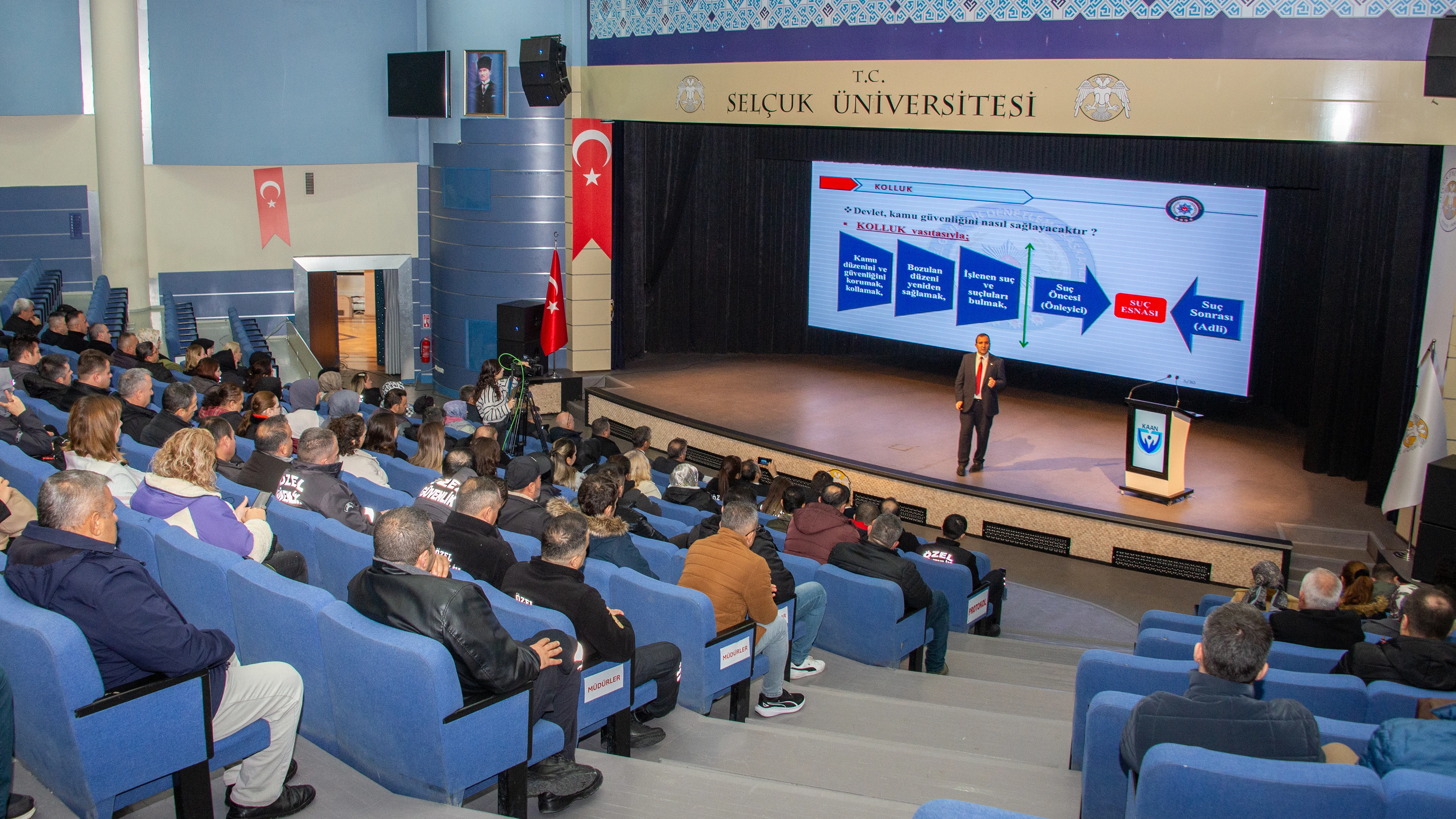 Selçuk üniversitesinde özel güvenlik görevlilerine yönelik eğitim programı